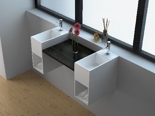 Wall hung basin JZ1020