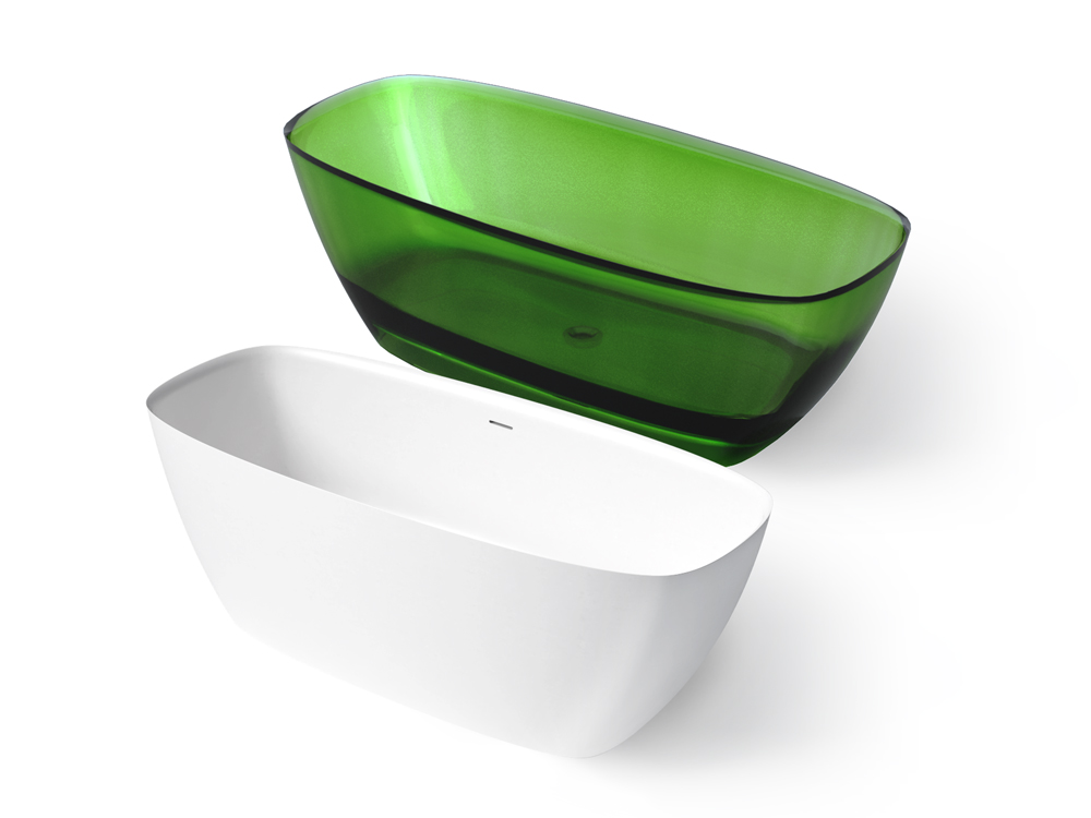 Freestanding bathtubs with thin edges JZ8671