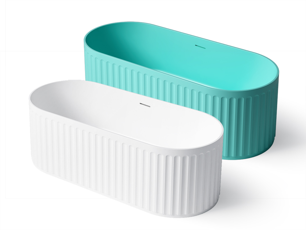 striped colorful solid surface bathtub solid surface bathtub