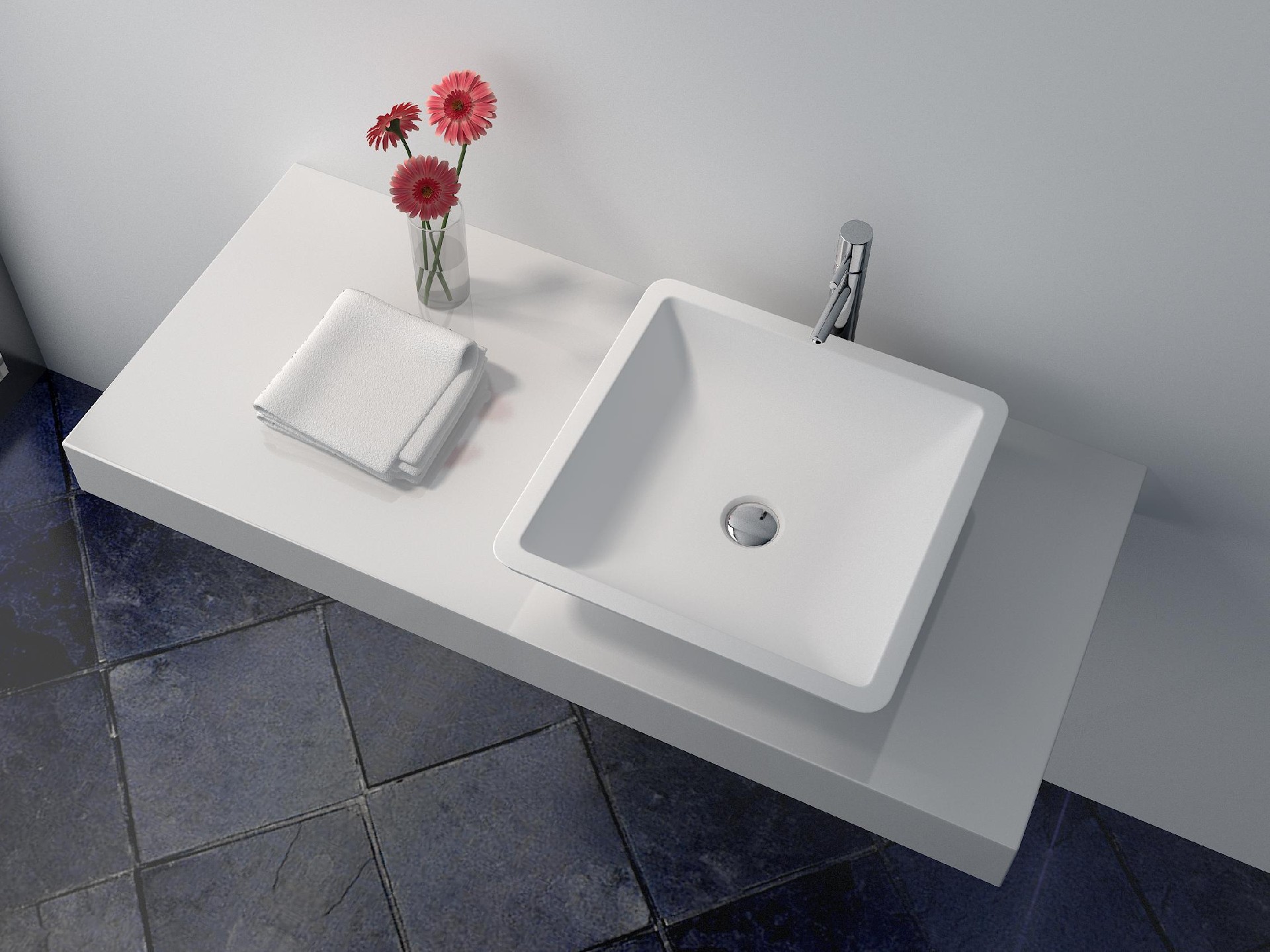 CB9003-solid surface-white