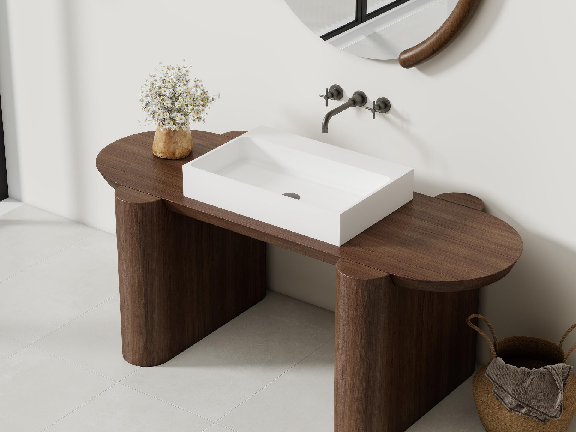 CB9083-solid surface-white