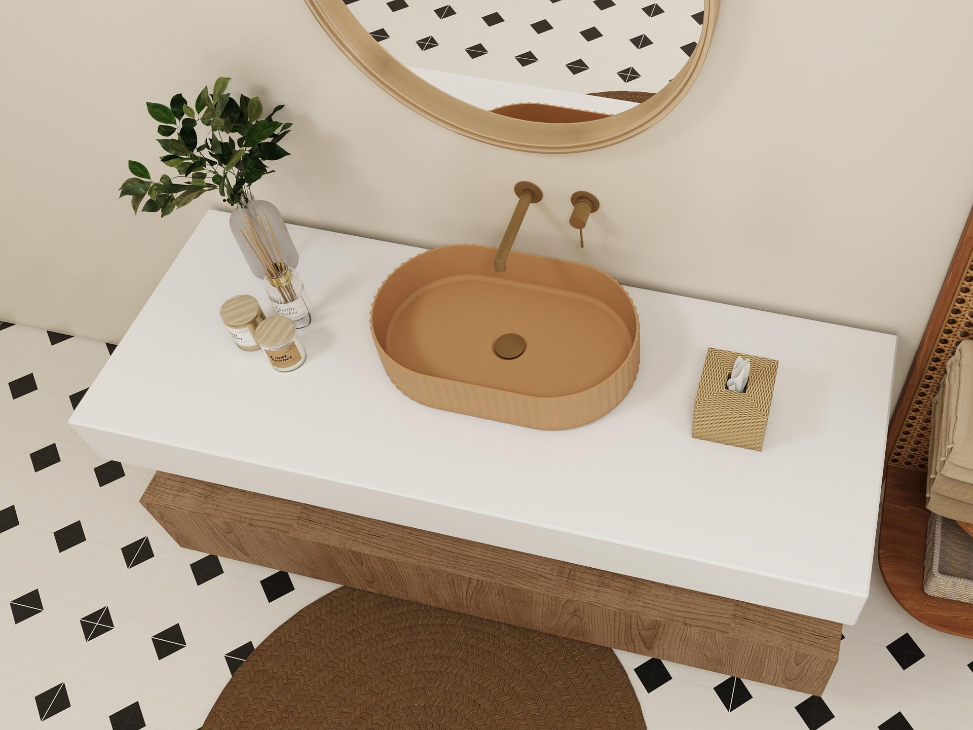 CB9811-solid surface-light camel (1)