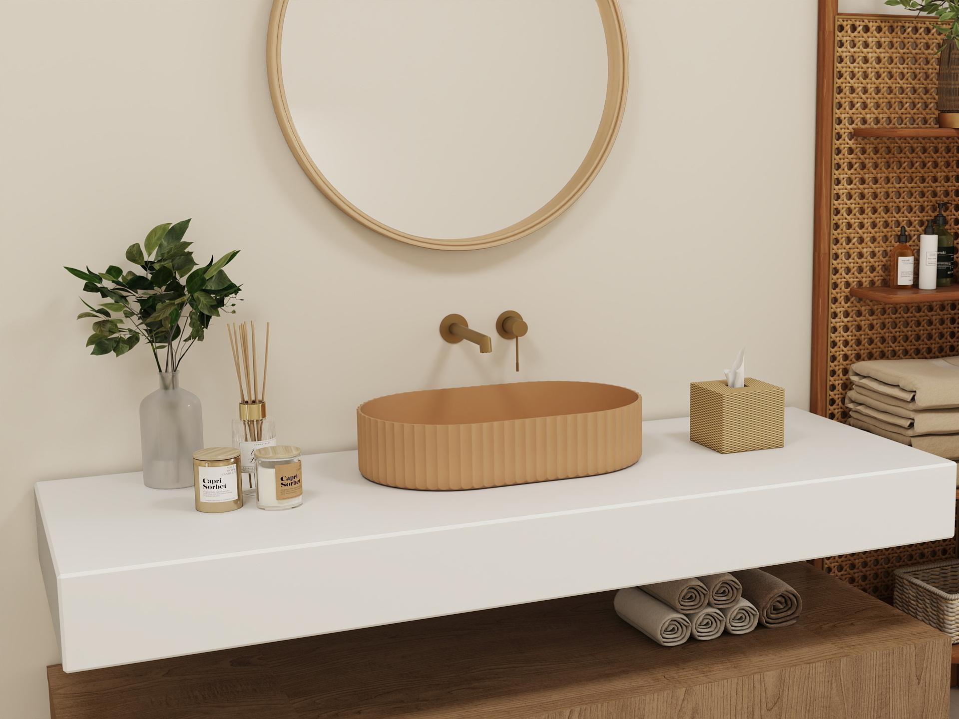 CB9811-solid surface-light camel (2)